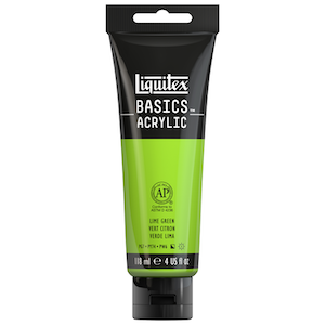 BASICS 4oz TUBE LIME GREEN