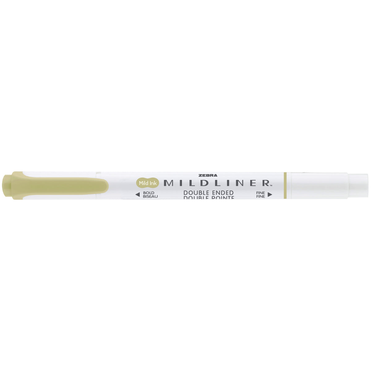 MILDLINER DOUBLE ENDED HIGHLIGHTER OLIVE