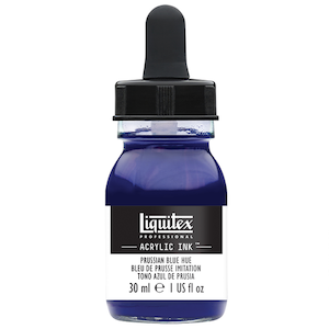 LIQUITEX INK 30ml PRUSSIAN BLUE HUE