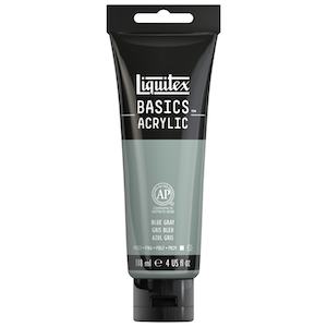 BASICS 4oz TUBE BLUE GRAY