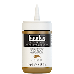 SOFT BODY 59ml JAR IRIDESCENT RICH GOLD