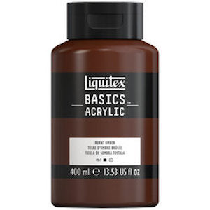 BASICS 400ml JAR BURNT UMBER