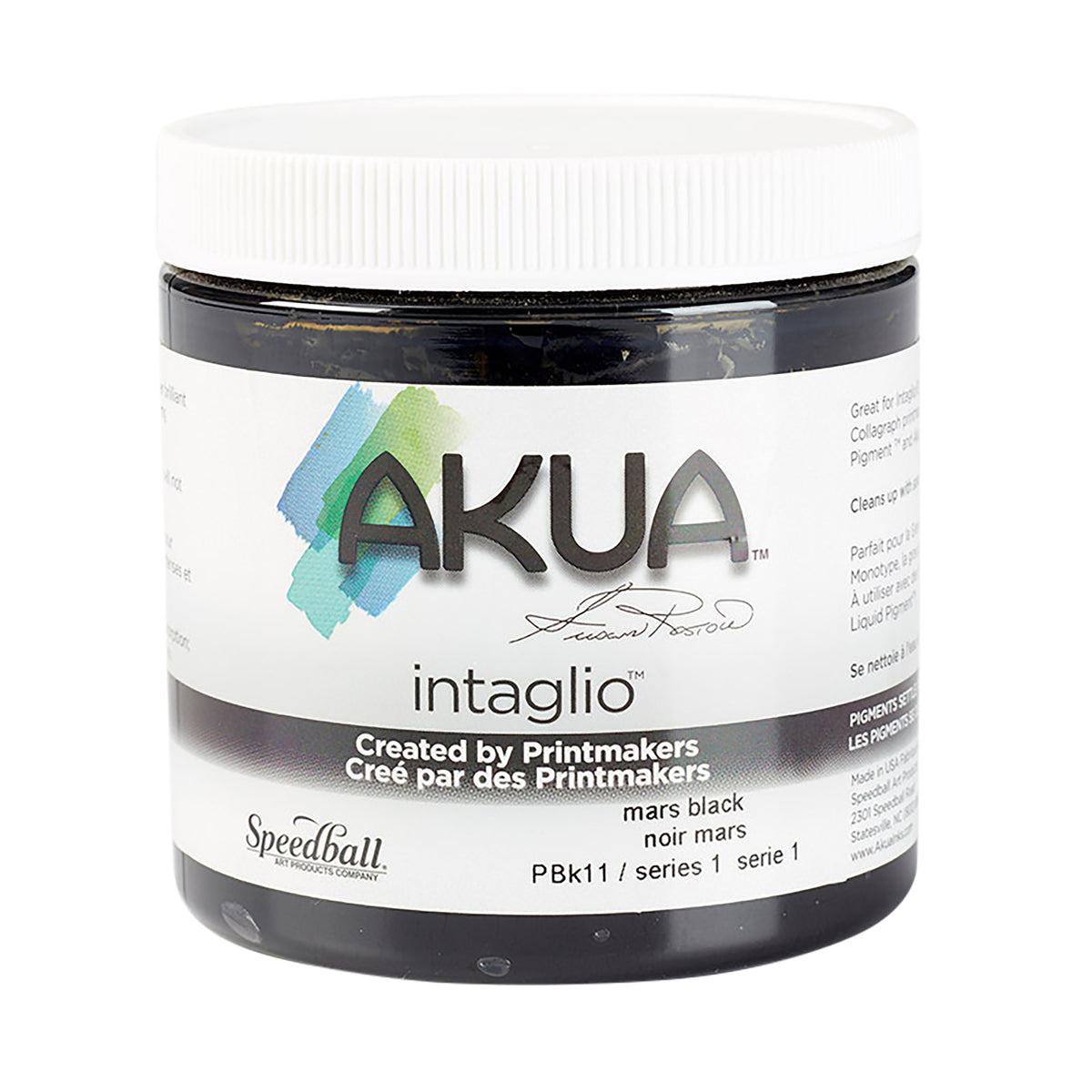 AKUA INTAGLIO INK BONE 8oz MARS BLACK