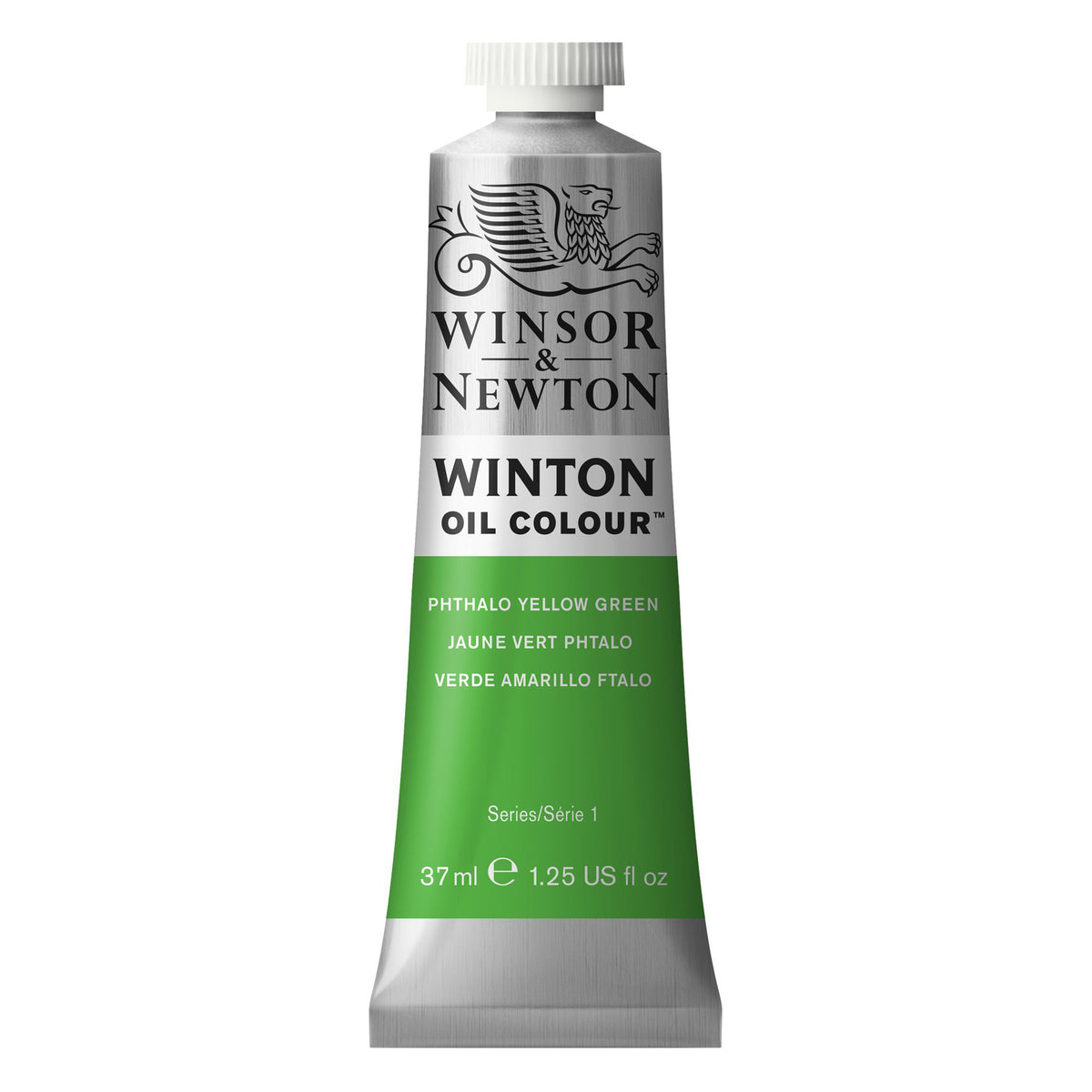 WINTON OIL COLOR 37ml PHTHALO YELLOW GREEN