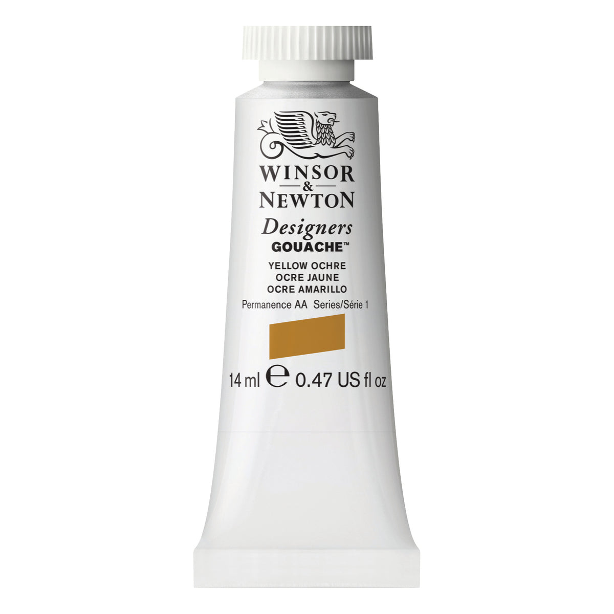 W&amp;N DESIGNERS GOUACHE YELLOW OCHRE 14ml