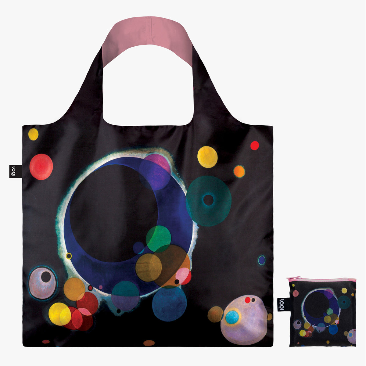 LOQI BAG - KANDINSKY, SEVERAL CIRCLES