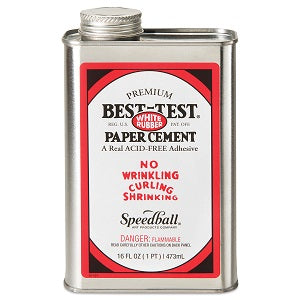 BEST-TEST PAPER CEMENT 16oz
