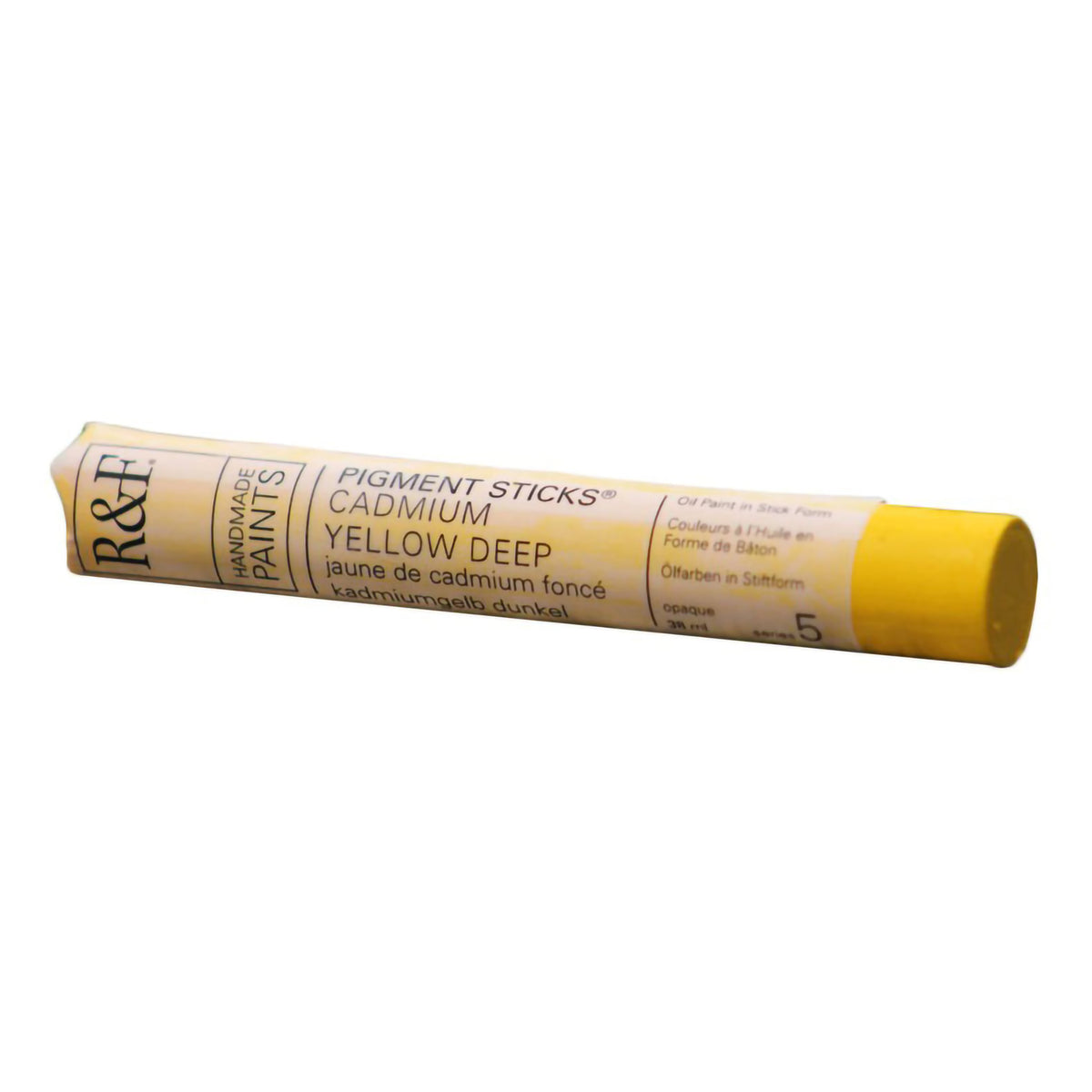 R&amp;F STICK 38ml CADMIUM YELLOW DEEP
