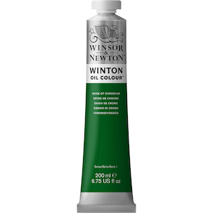WINTON OIL COLOR 200ml OXIDE OF CHROMIUM