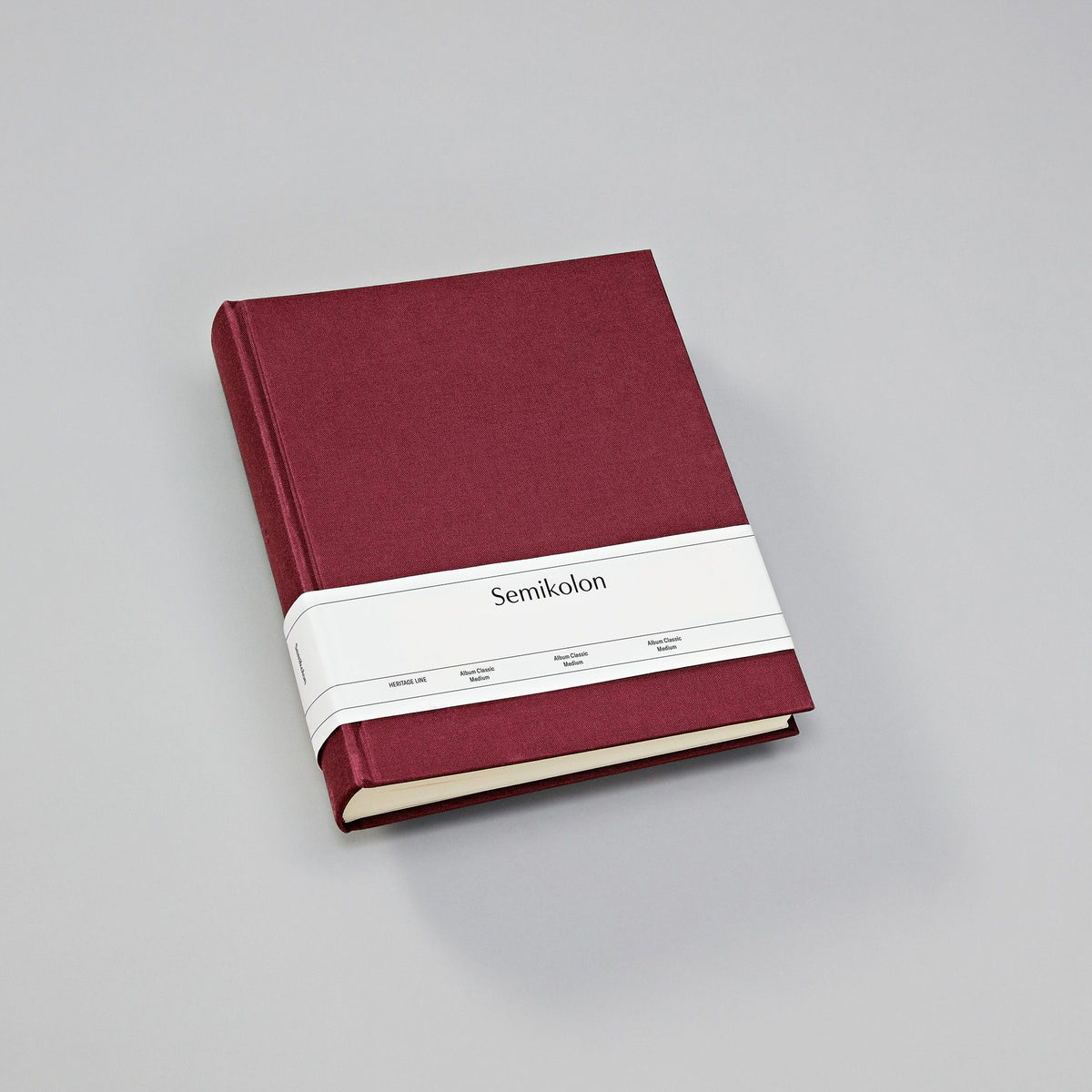 HERITAGE CLASSIC PHOTO ALBUM MEDIUM BURGUNDY