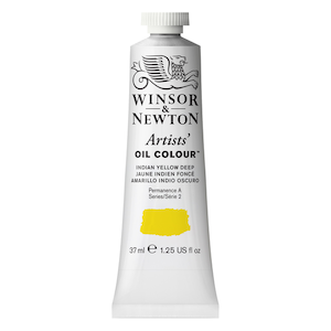 W&amp;N ARTISTS&#39; OIL COLOR INDIAN YELLOW DEEP 37ml