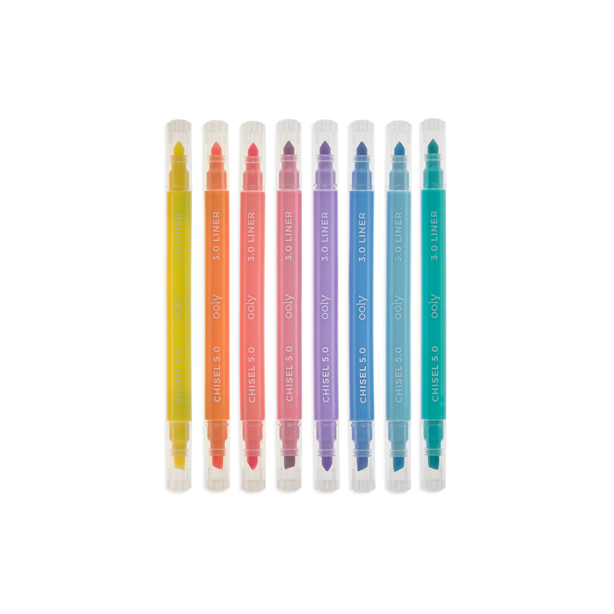 PASTEL LINERS DOUBLE ENDED MARKERS