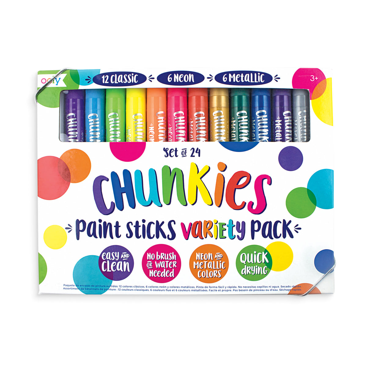 CHUNKIES PAINT STICKS SET/24