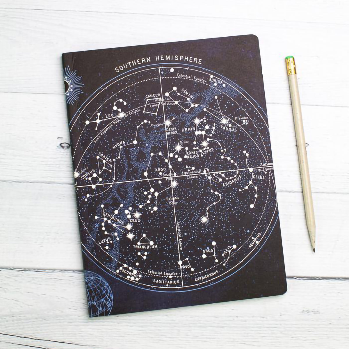 EXPERIMENT SOFTCOVER NOTEBOOK RULED CONSTELLATION