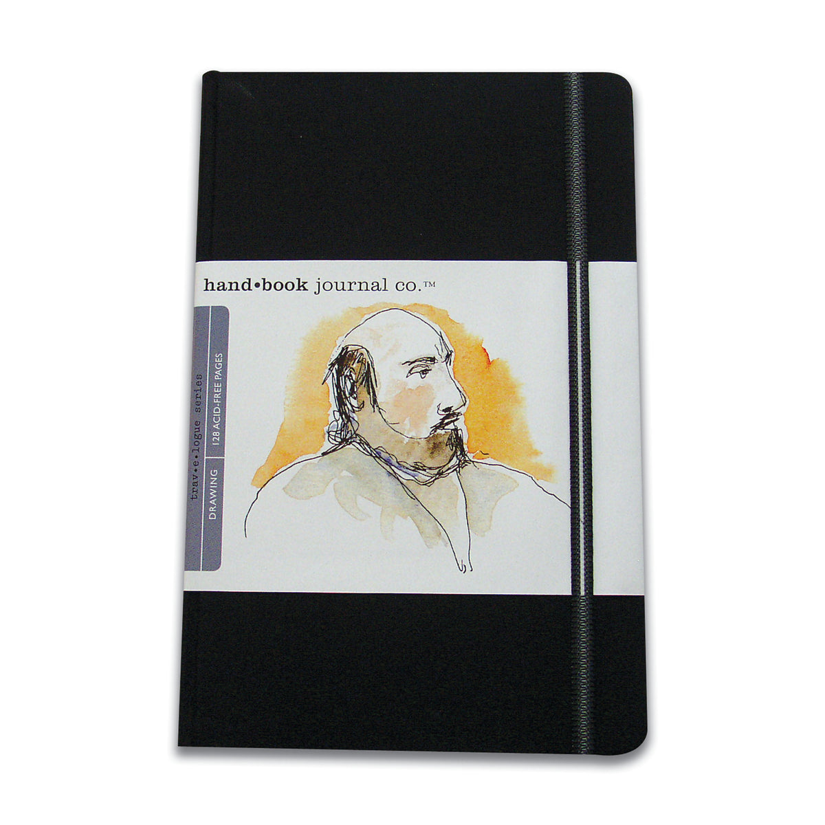 TRAVELOGUE JOURNAL PORTRAIT 5.5X3.5 BLACK
