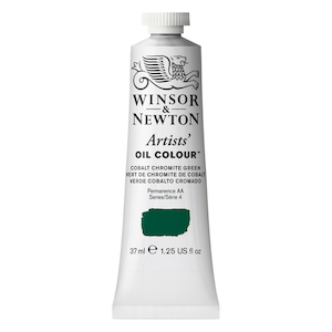 W&amp;N ARTISTS&#39; OIL COLOR 37ml TUBE COBALT CHROMITE GREEN