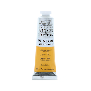 WINTON OIL COLOR 37ml CADMIUM YELLOW MEDIUM