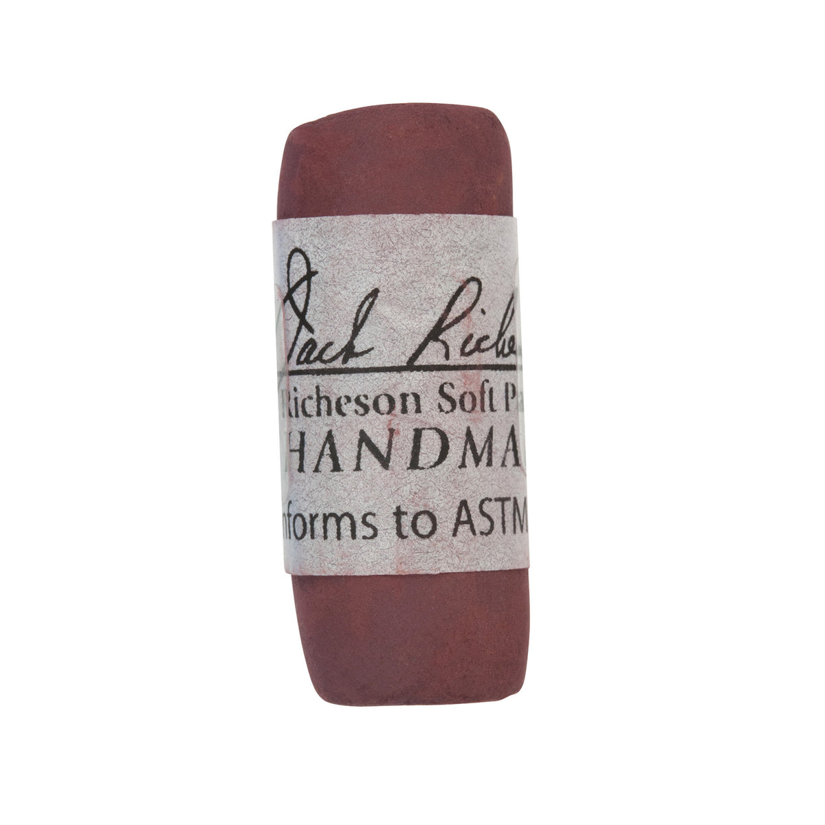 HANDROLLED SOFT PASTEL EARTH RED 4