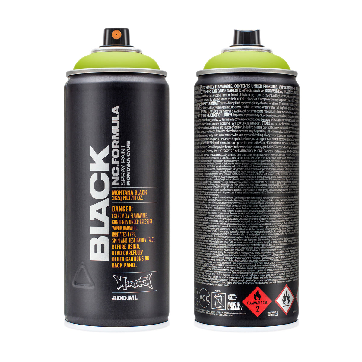 MONTANA BLACK HIGH PRESSURE SPRAY CAN SLIMER