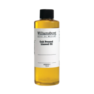 WILLIAMSBURG COLD PRESSED LINSEED OIL 4oz