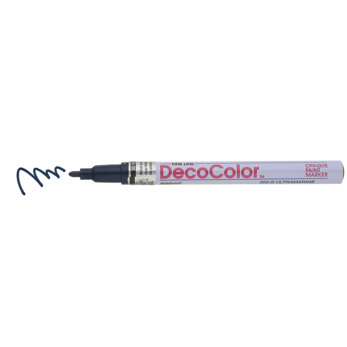 DECOCOLOR PAINT MARKER FINE POINT ULTRAMARINE