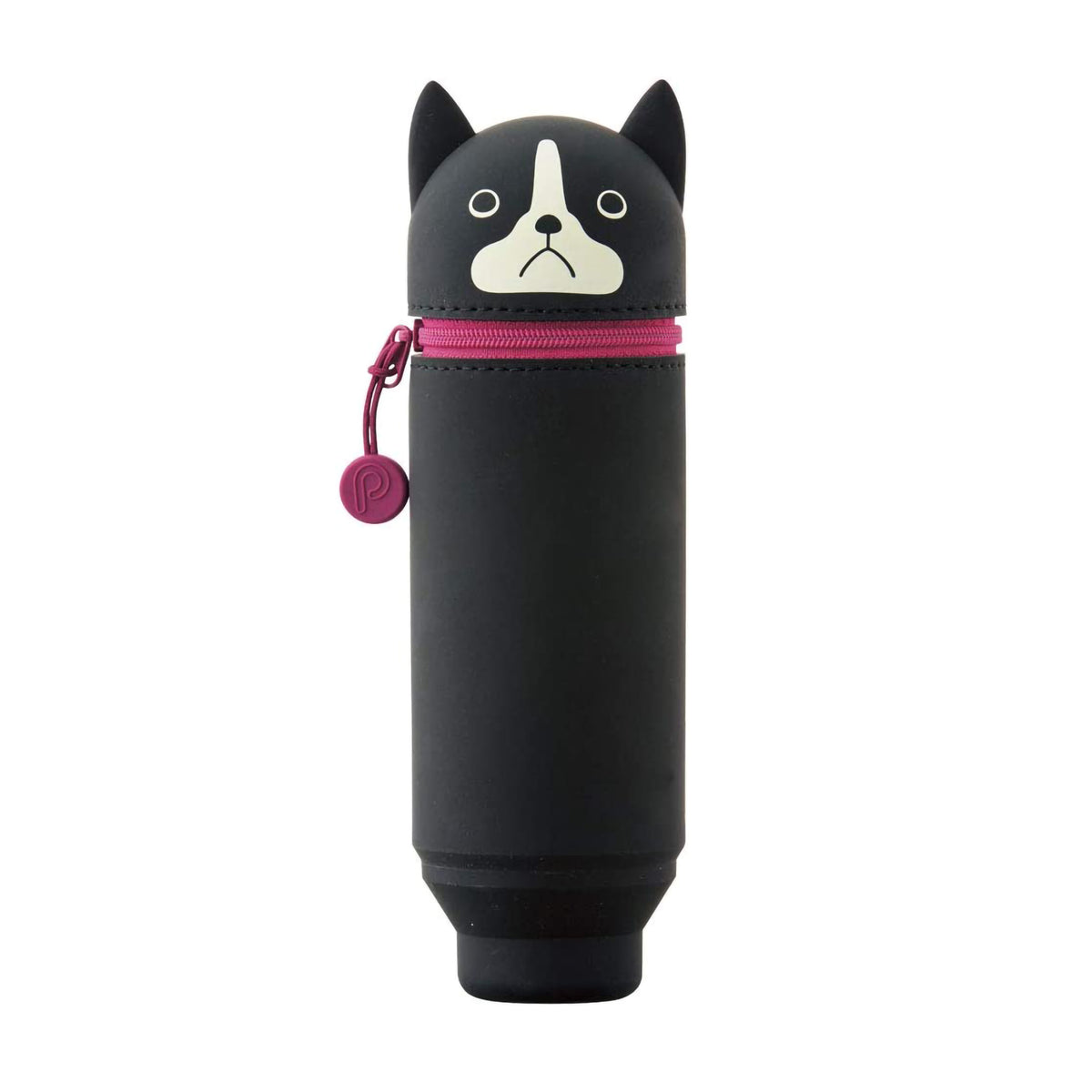 PUNILABO SILICONE PENCIL CASE BOSTON TERRIER