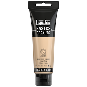 BASICS 4oz TUBE UNBLEACHED TITANIUM