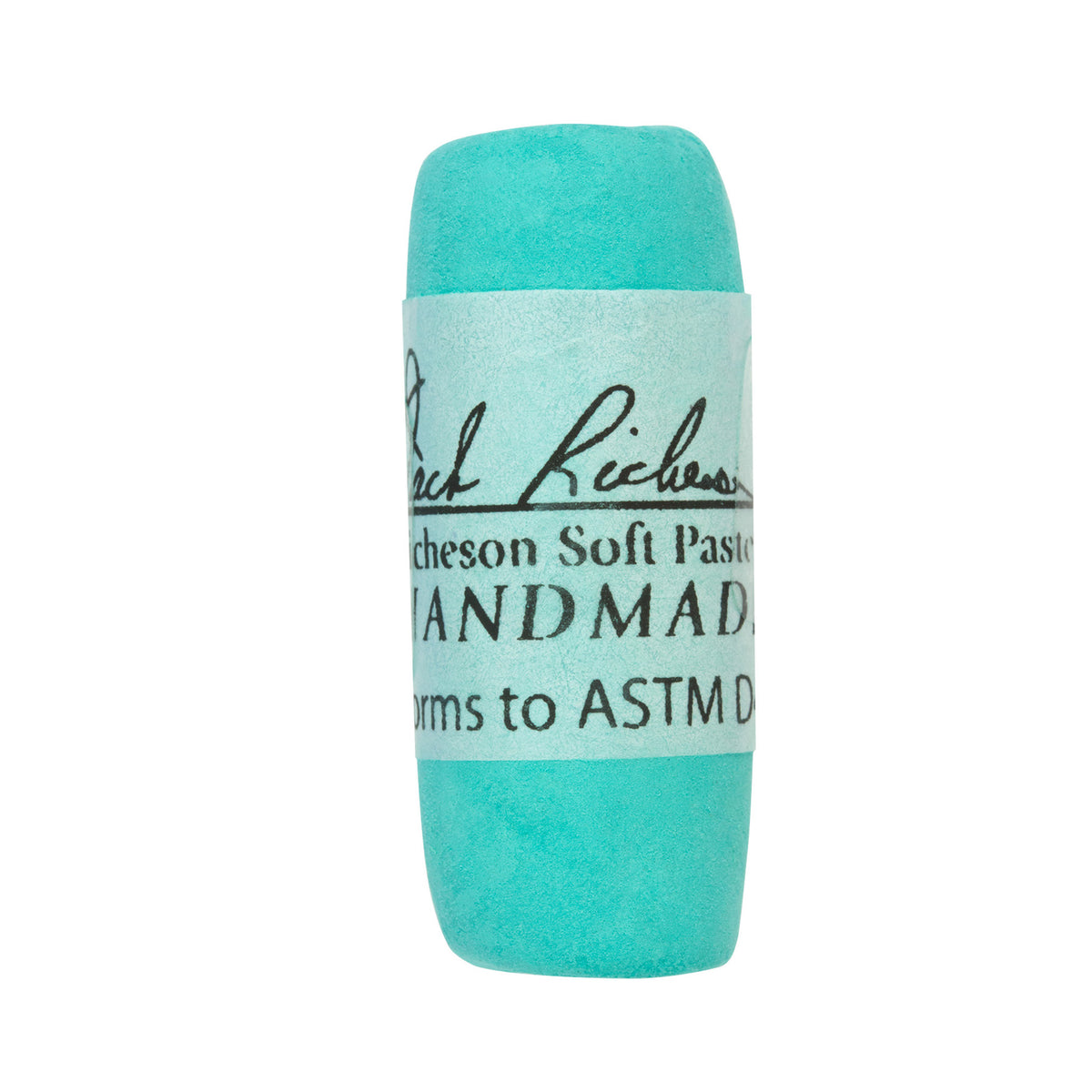 HANDROLLED SOFT PASTEL TURQUOISE GREEN 5