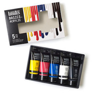 BASICS ACRYLIC SET 5x75ml