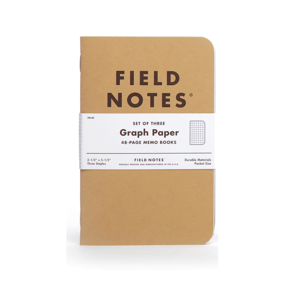 FN ORIGINAL KRAFT GRAPH 3PK