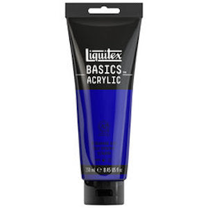 BASICS 250ml TUBE ULTRAMARINE BLUE