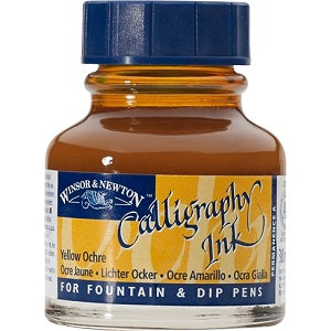 CALLIGRAPHY INK 30ml YELLOW OCHRE