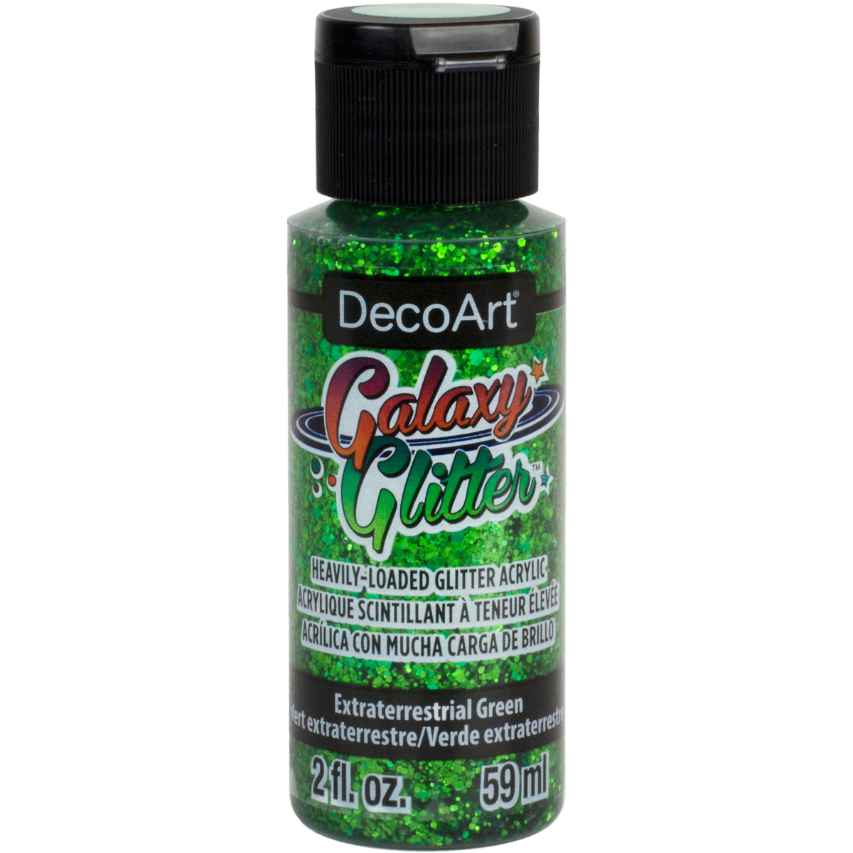 GALAXY GLITTER 2oz EXTRATERRESTRIAL GREEN