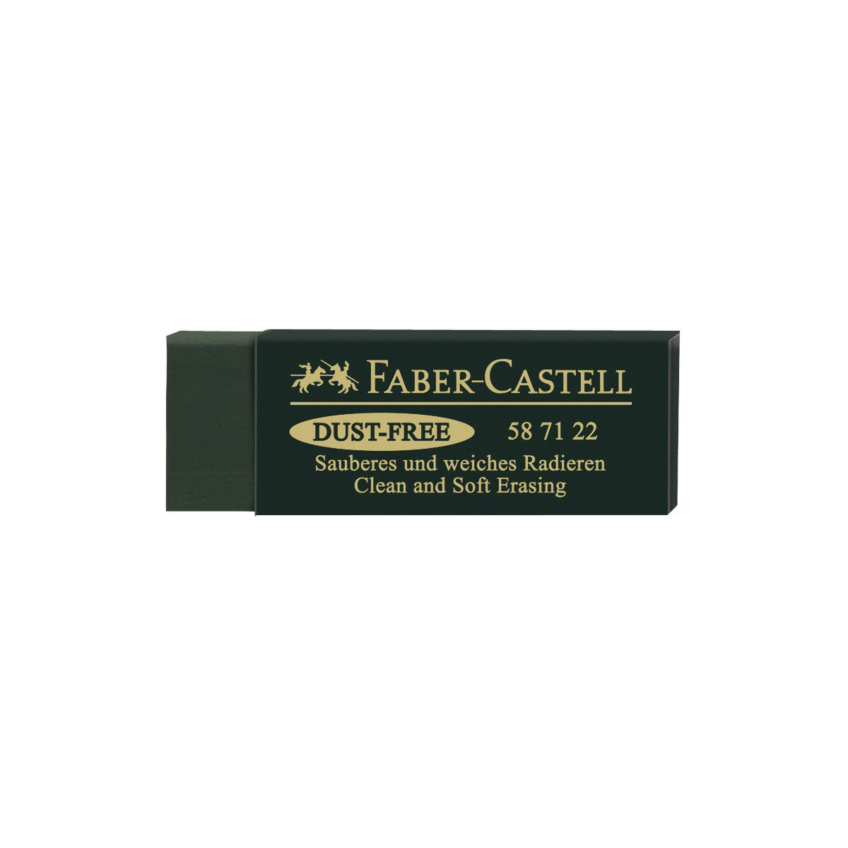 DUST-FREE GREEN VINYL ERASER