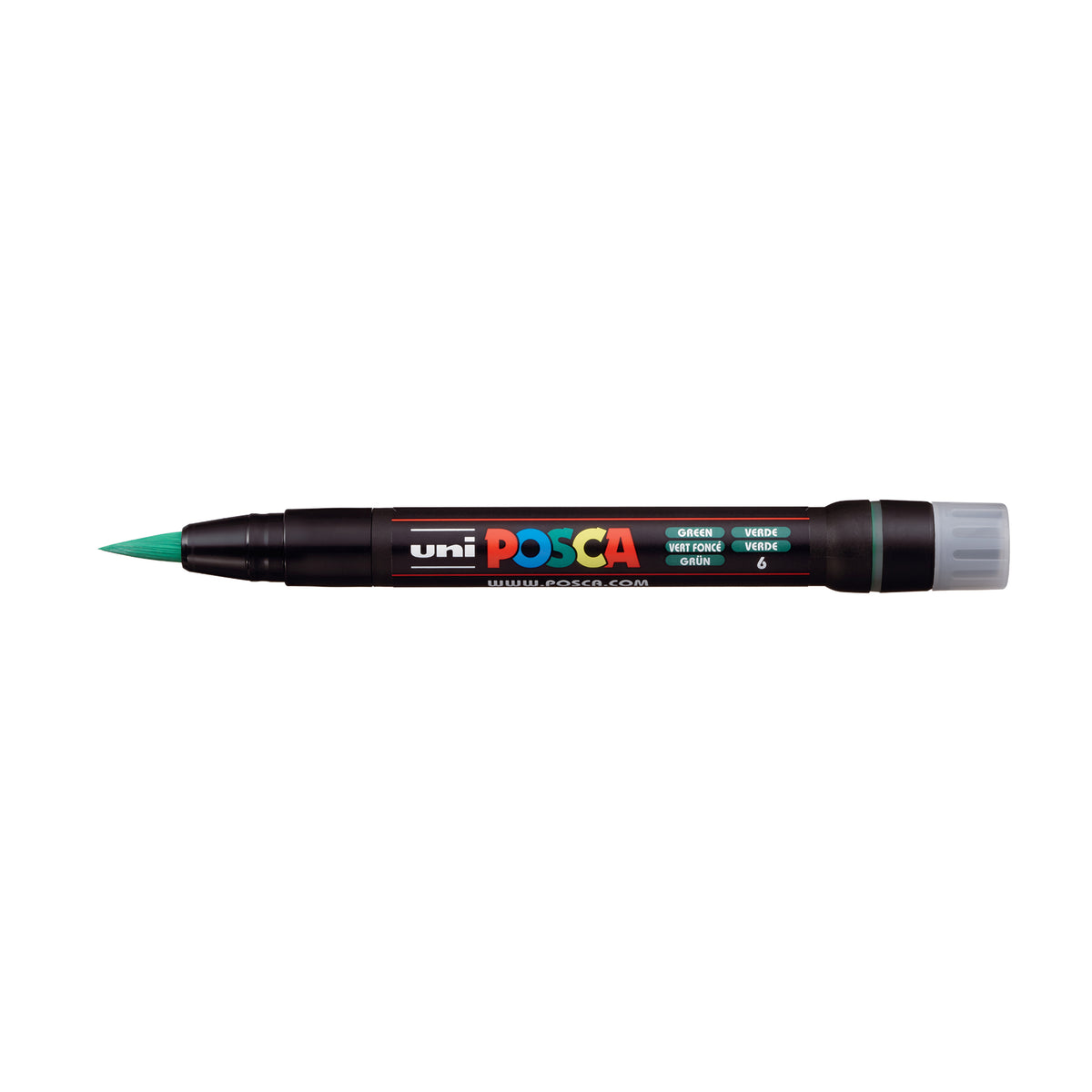 POSCA PAINT MARKER PCF-350 BRUSH GREEN