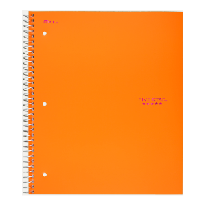 FIVE STAR NOTEBOOK TREND 5-SUBJECT