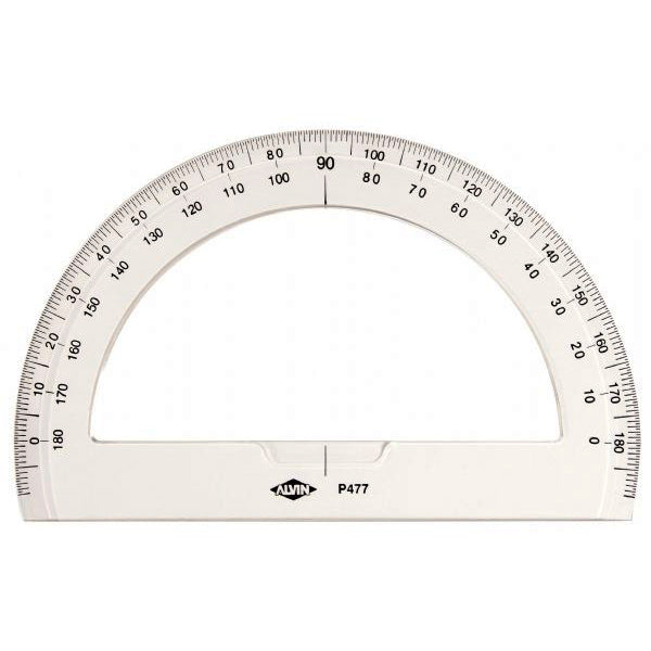 SEMICIRCULAR PROTRACTOR 8&quot;