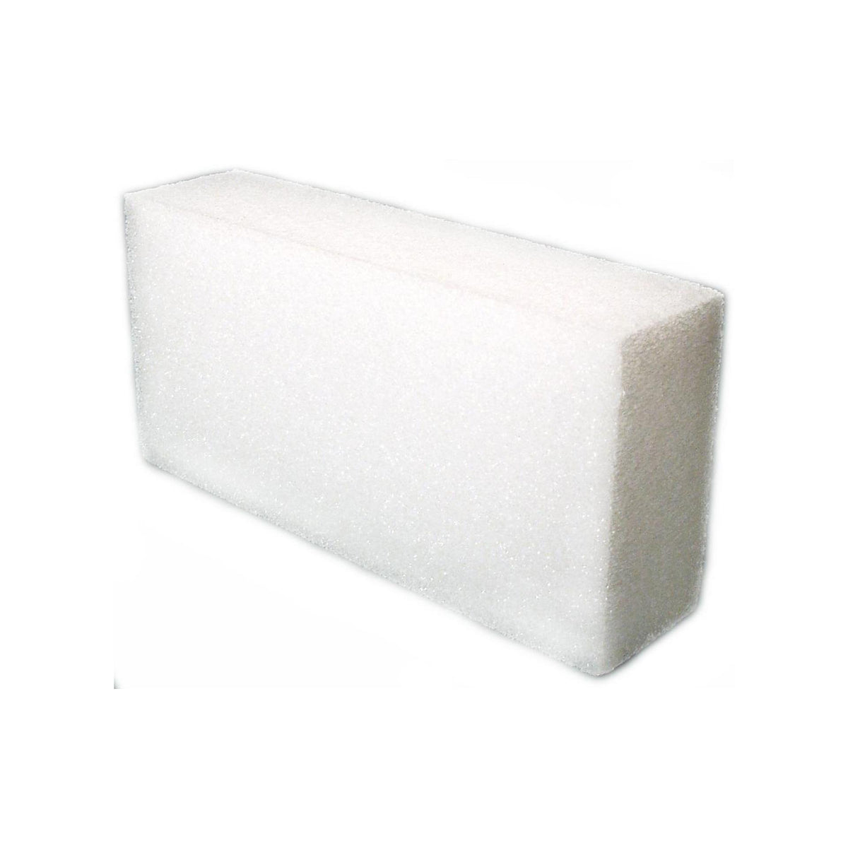 STYROFOAM BLOCK WHITE 4&quot;x8&quot;x2&quot;