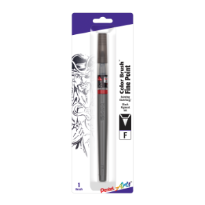COLOR BRUSH PIGMENT INK BLACK FINE