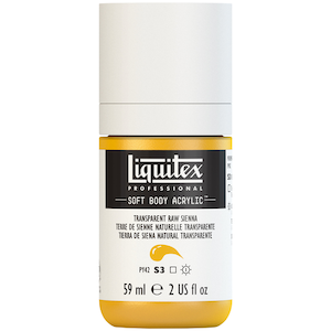 SOFT BODY 59ml JAR TRANSPARENT RAW SIENNA