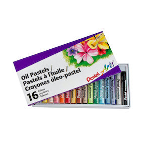 PENTEL OIL PASTELS SET/16