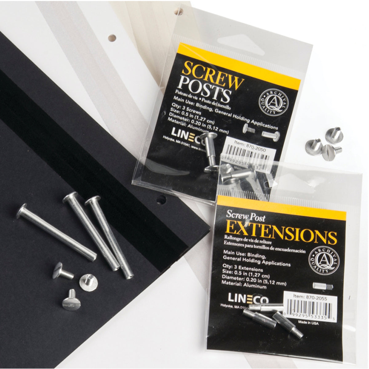 BINDING SCREW POSTS 1/2&#39;&#39;