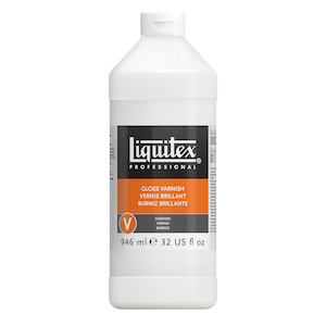 LIQUITEX GLOSS VARNISH 32oz