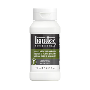 LIQUITEX GLOSS MEDIUM 4oz