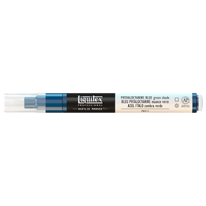 LIQUITEX PAINT MARKER FINE PHTHALO BLUE GREEN SHADE