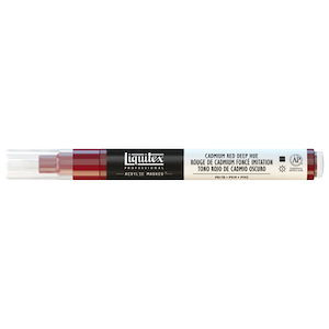 LIQUITEX PAINT MARKER FINE CADMIUM RED DEEP