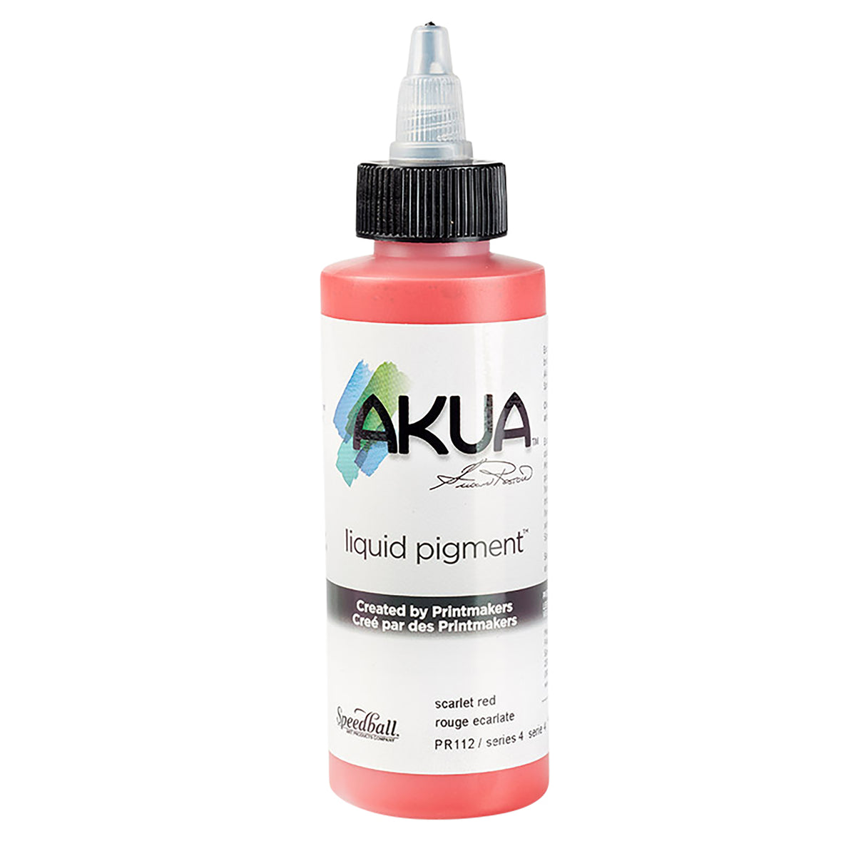 AKUA LIQUID PIGMENT 4oz SCARLET RED