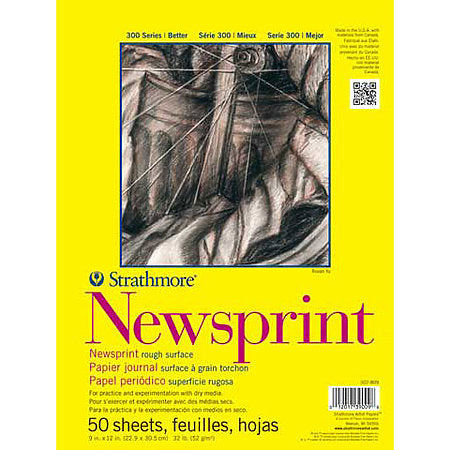 STRATHMORE 50SHEET 24X36  NEWSPRINT PAD