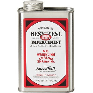 BEST-TEST RUBBER CEMENT 16oz