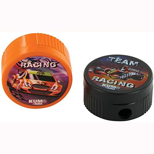 KUM 206K1RKM RACING PENCIL SHARPENER - BOX/12